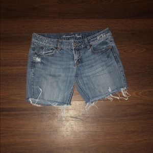 2 pair American Eagle jean shorts size 8
